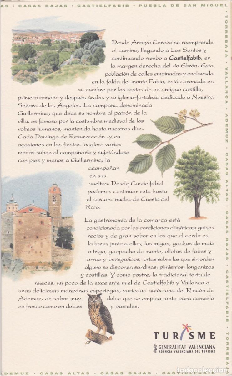 Mapas contempor&aacute;neos: Mapa Comunidad Valenciana El Rinc&oacute;n de Ademuz. - Foto 2