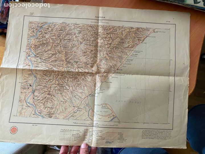 Mapas contempor&acirc;neos: MAPA DE TORTOSA 1923 1:100000 (COIB221)