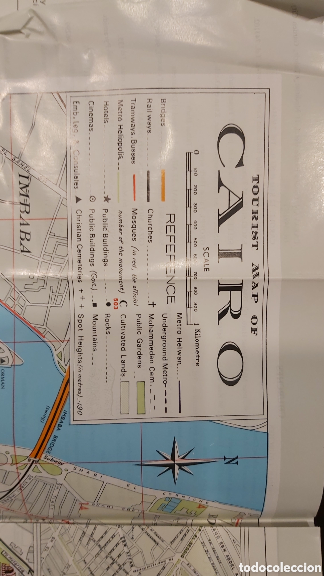 Mapas contempor&aacute;neos: MAPA TUR&Iacute;STICO DEL CAIRO - Foto 3