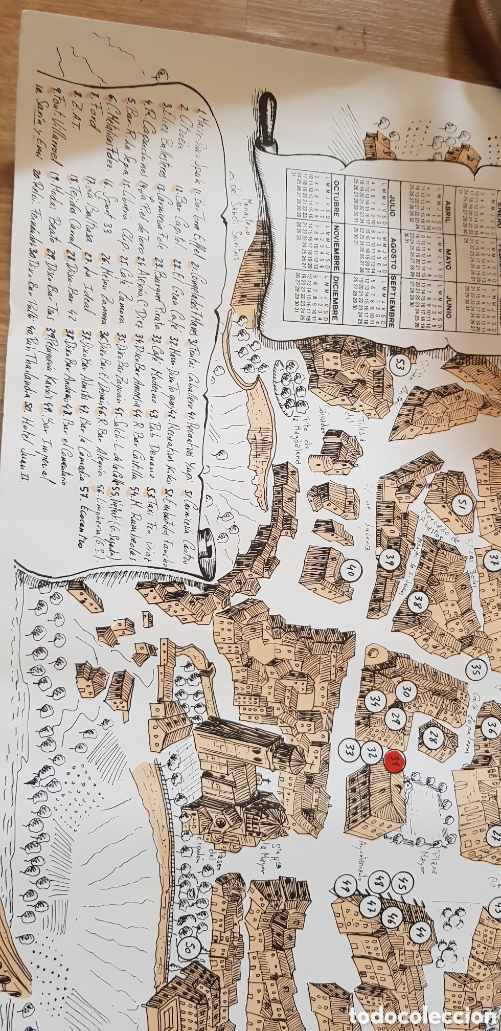 Mapas contempor&aacute;neos: Plano de la Ciudad de Toro 1994 - Foto 4