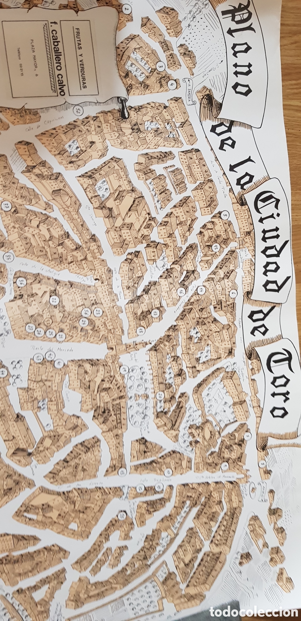 Mapas contempor&aacute;neos: Plano de la Ciudad de Toro 1994 - Foto 6