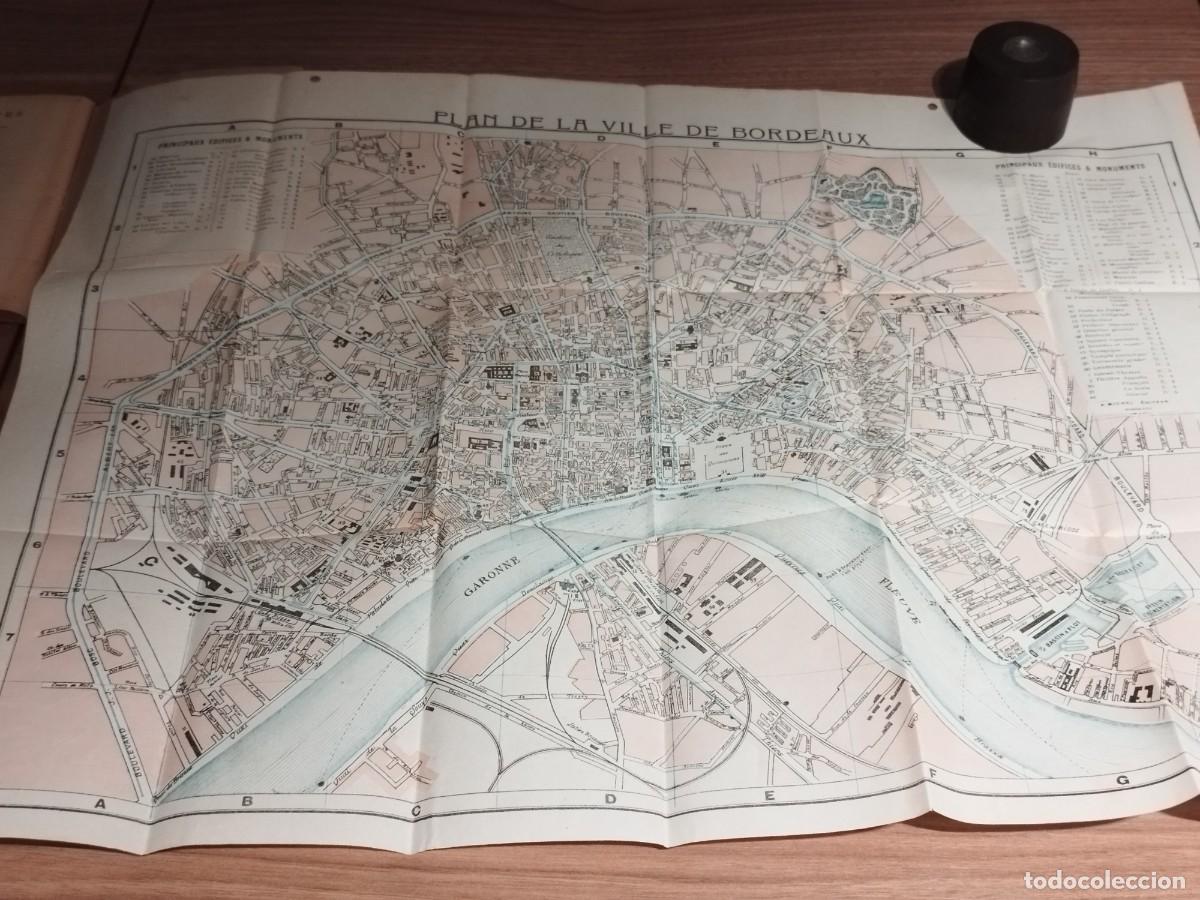 Mapas contempor&aacute;neos: BORDEAUX: GUIDE ILLUSTRE AVEC PLAN - 1920 - Foto 7