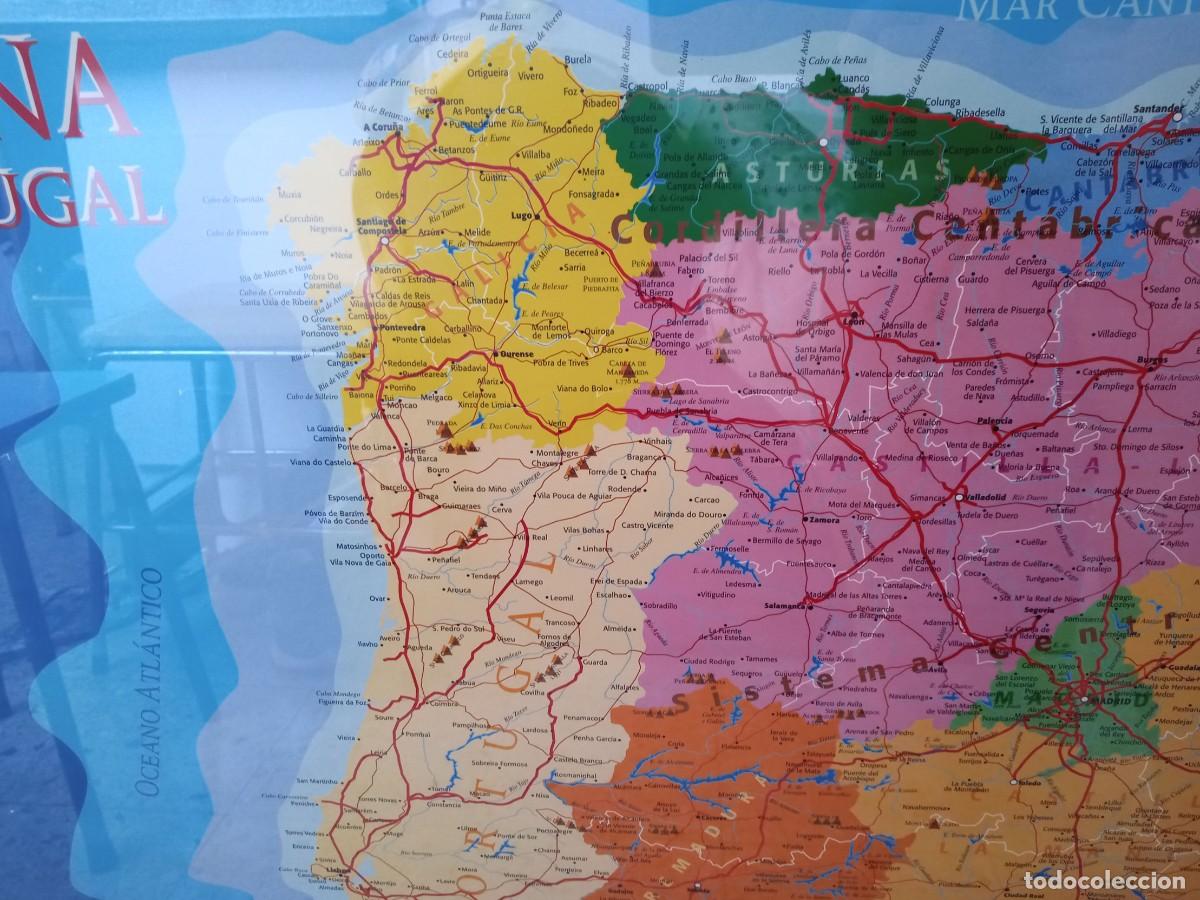 Mapas contempor&aacute;neos: Mapa de Espa&ntilde;a y Portugal - Foto 2
