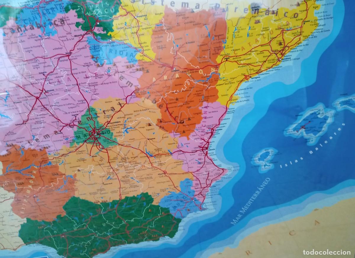 Mapas contempor&aacute;neos: Mapa de Espa&ntilde;a y Portugal - Foto 3