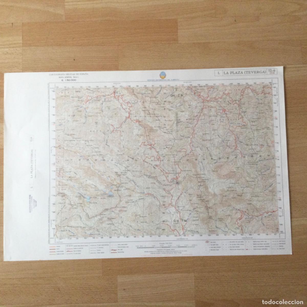 Mapas contempor&aacute;neos: Mapa Topogr&aacute;fico &ldquo;LA PLAZA&rdquo;. Servicio Geogr&aacute;fico del Ejercito. - Foto 1