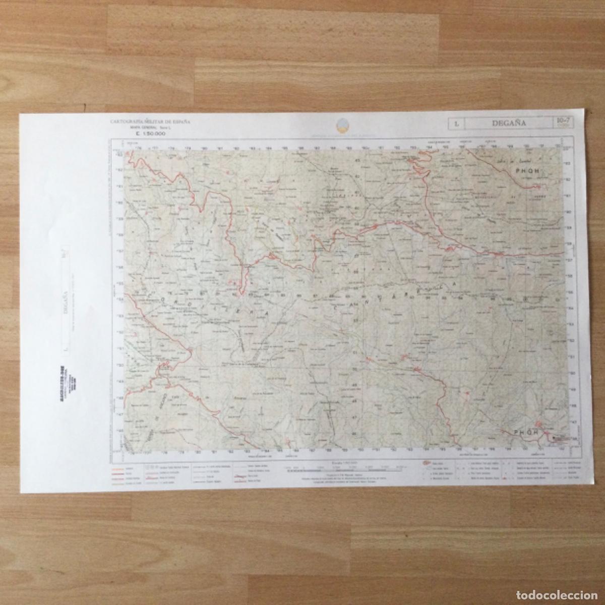 Mapas contempor&aacute;neos: Mapa Topogr&aacute;fico &ldquo;DE GA&Ntilde;A&rdquo;. Servicio Geogr&aacute;fico del Ejercito. - Foto 1