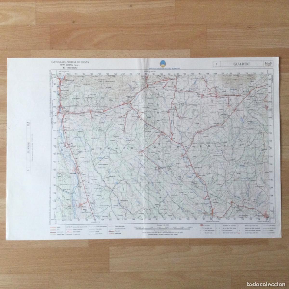 Mapas contempor&aacute;neos: Mapa Topogr&aacute;fico &ldquo;GUARDO&rdquo;. Servicio Geogr&aacute;fico del Ejercito - Foto 1