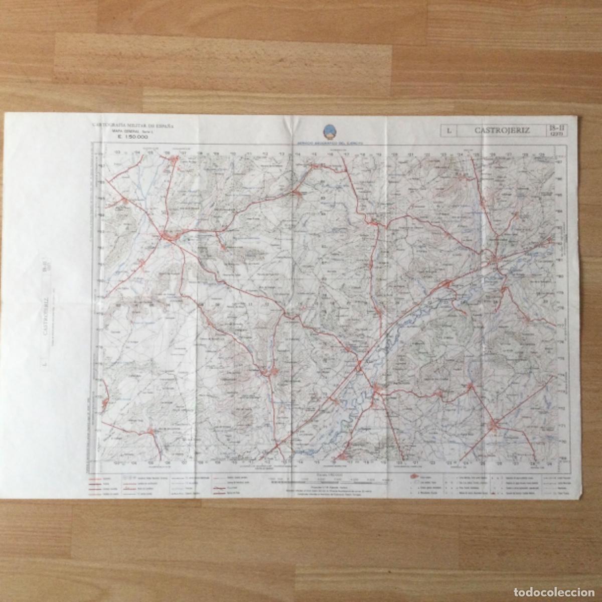 Mapas contempor&aacute;neos: Mapa Topogr&aacute;fico &ldquo;ASTUDILLO&rdquo; Servicio Geogr&aacute;fico del Ejercito - Foto 1