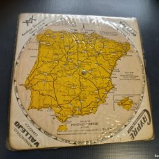 Mapas contemporáneos: MAPA KILOMETRICO DE ESPAÑA