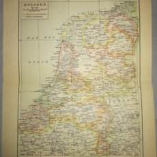 Mapas contemporáneos: ANTIGUO MAPA DE HOLANDA.
