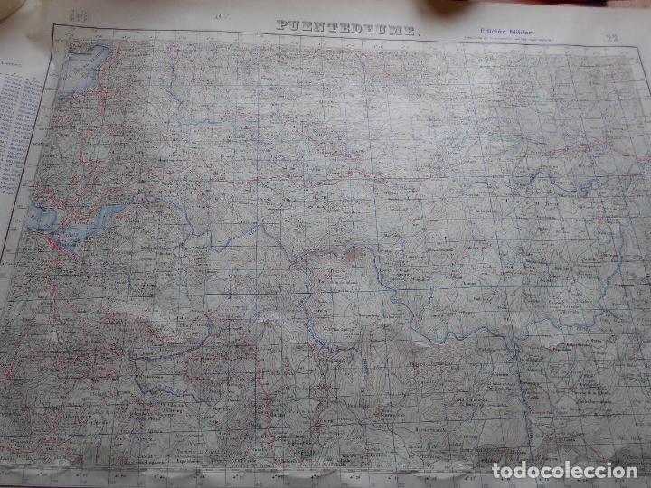 Mapas contempor&aacute;neos: MAPA PUENTEDEUME ESCALA 1:50.000 - Foto 3