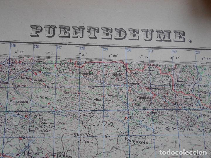 Mapas contempor&aacute;neos: MAPA PUENTEDEUME ESCALA 1:50.000 - Foto 1