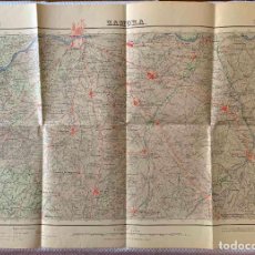 Mapas contemporáneos: MAPA TOPOGRÁFICO: ZAMORA (INSTITUTO GEOGRÁFICO Y CATASTRAL, 1939) 1ª EDICIÓN