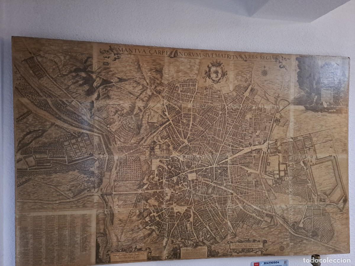 Mapas contempor&aacute;neos: Mapa Madrid siglo 17 - Foto 1