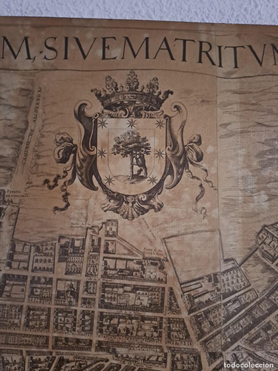Mapas contempor&aacute;neos: Mapa Madrid siglo 17 - Foto 2