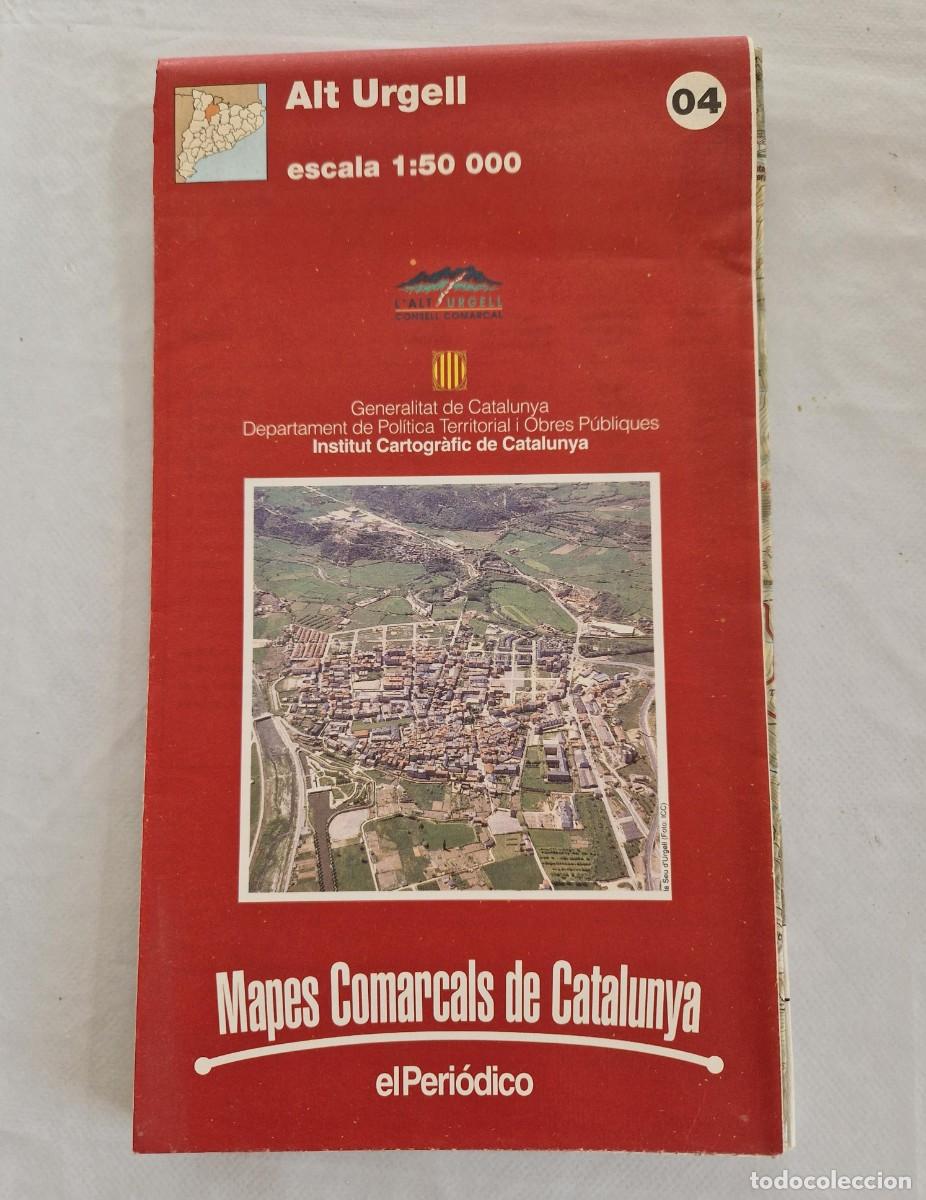 Contemporary maps: ALT URGELL N. 04 - MAPES COMARCALS DE CATALUNYA 1: 50.000 1996 MAPA INSTITUT CARTOGR&Agrave;FIC DE CAT