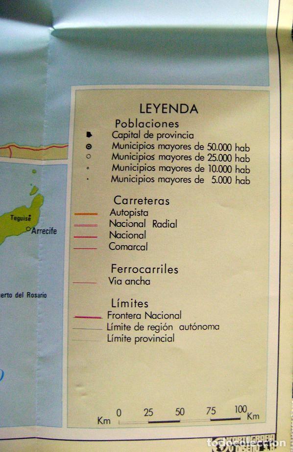 Mapas contempor&aacute;neos: MAPA AUTON&Oacute;MICO DE ESPA&Ntilde;A 1985 - Foto 3
