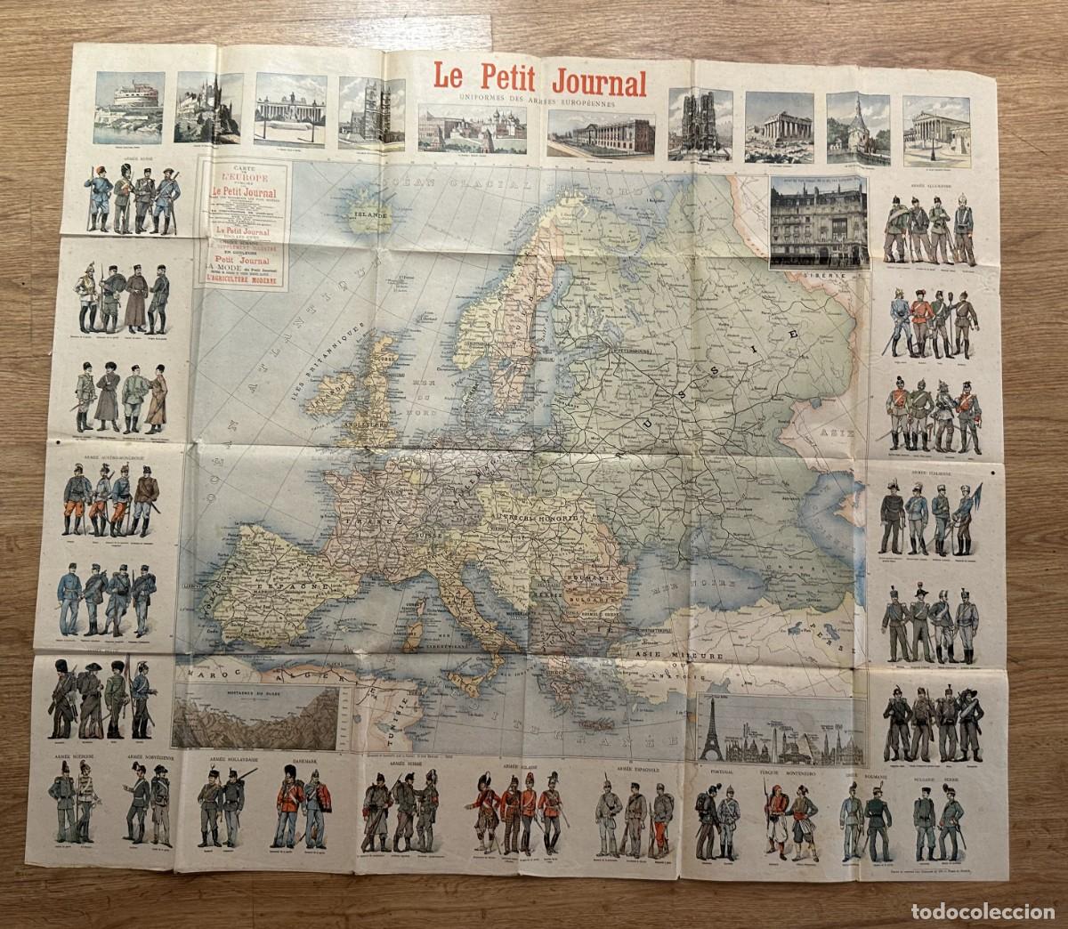 Mapas contempor&aacute;neos: MAPA LE PETIT JOURNAL - Foto 1