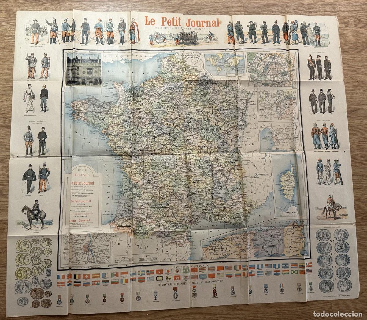 Mapas contempor&aacute;neos: MAPA LE PETIT JOURNAL - Foto 1