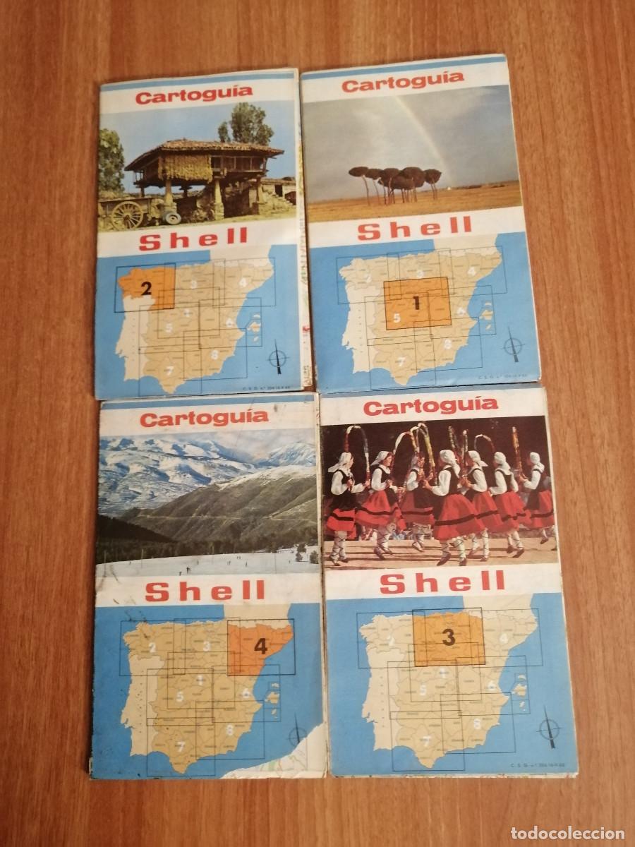 Mapas contempor&aacute;neos: 8 MAPAS CARTOGUIA SHELL CON SU ESTUCHE - Foto 2
