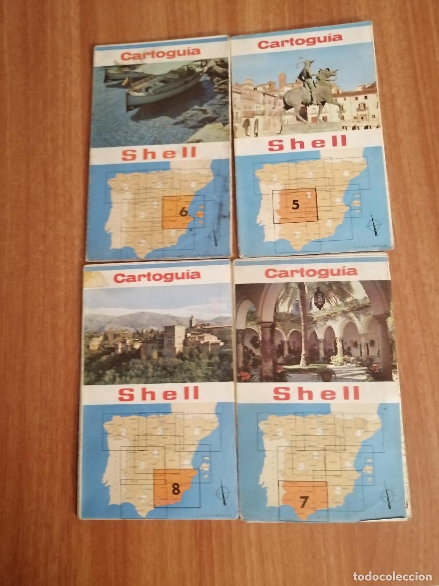 Mapas contempor&aacute;neos: 8 MAPAS CARTOGUIA SHELL CON SU ESTUCHE - Foto 4