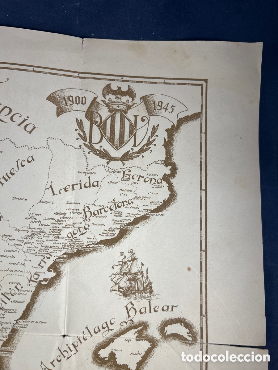 Mapas contempor&aacute;neos: MAPA SUCURSALES BANCOR 1900-1945 - Foto 5