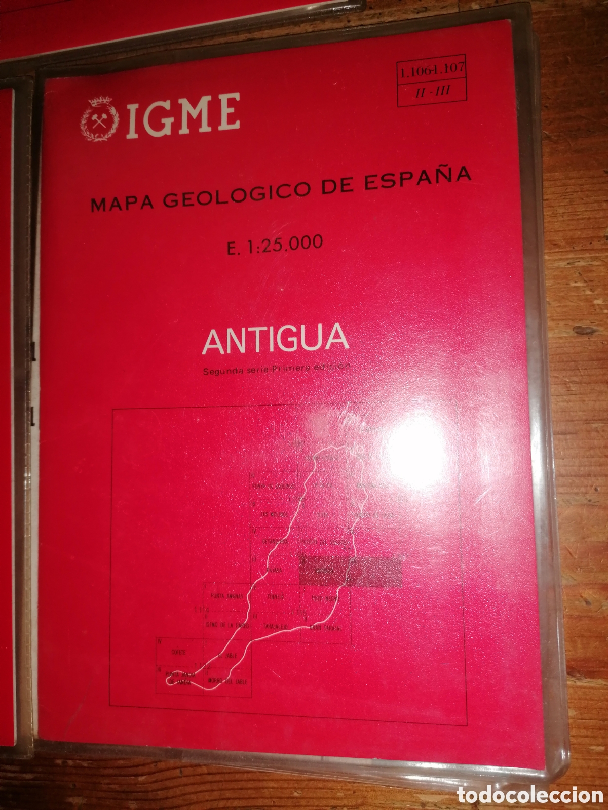 Mapas contempor&aacute;neos: Lote MAPA GEOL&Oacute;GICO DE ESPA&Ntilde;A - TENERIFE - Foto 14