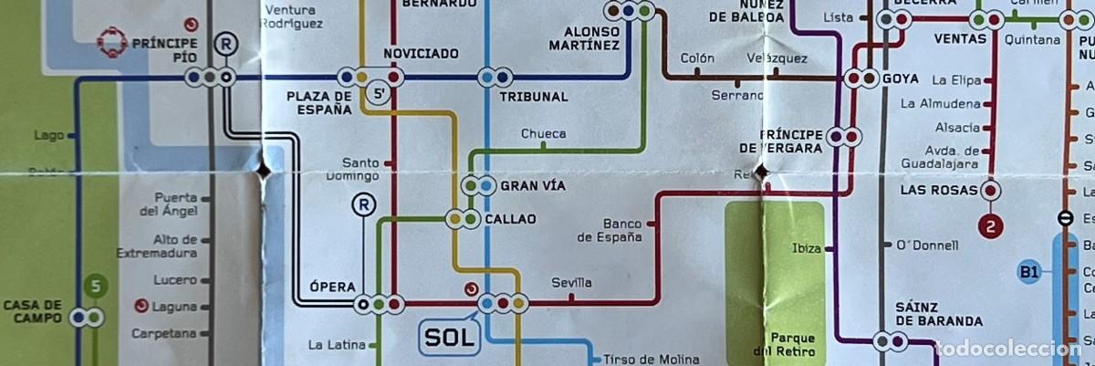 Mapas contempor&aacute;neos: PLANO DE METRO MADRID MARZO 2011/2 - Foto 5