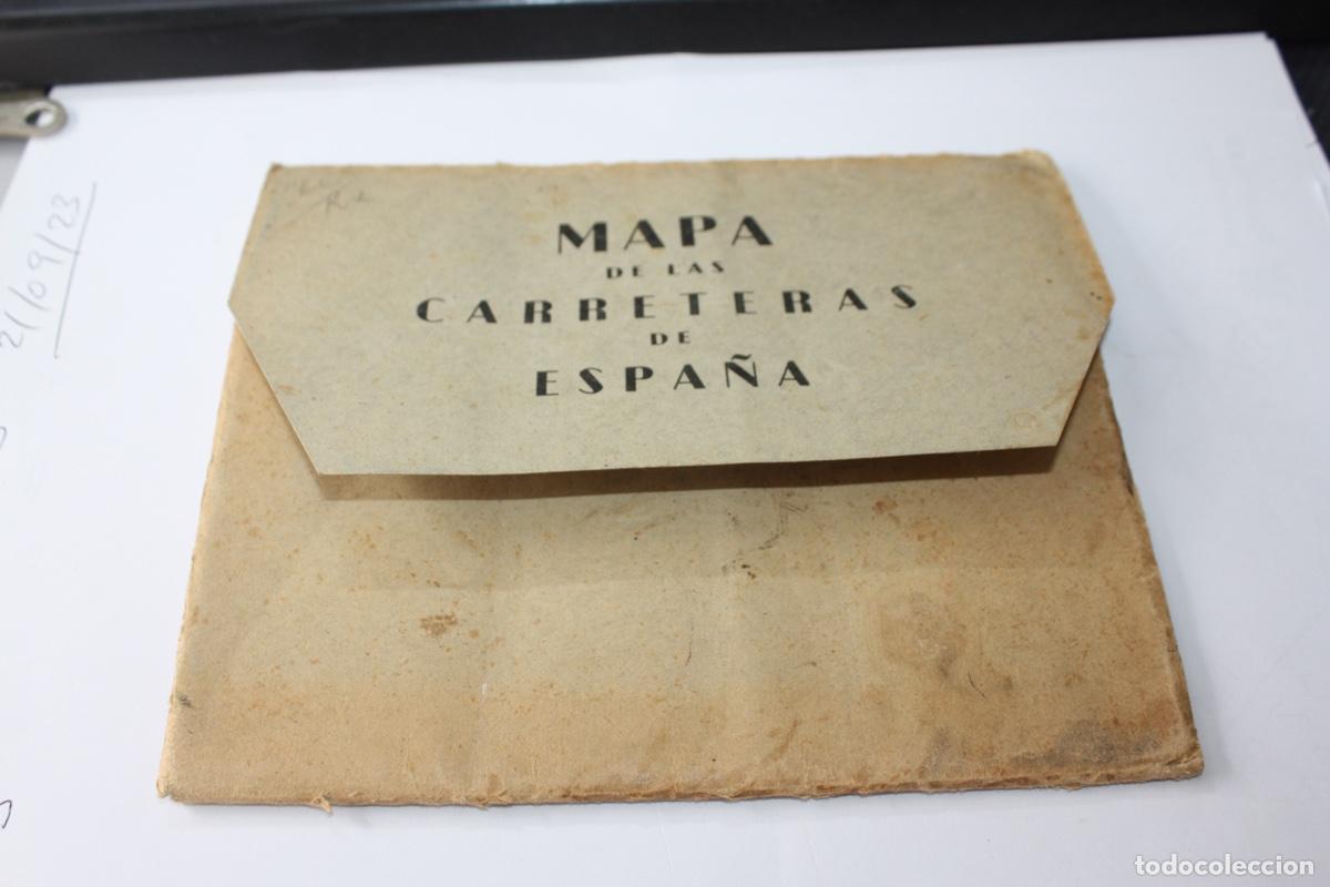 Mapas contempor&aacute;neos: MAPA CARRETEAS ANTIGUO DE ESPA&Ntilde;A - Foto 1