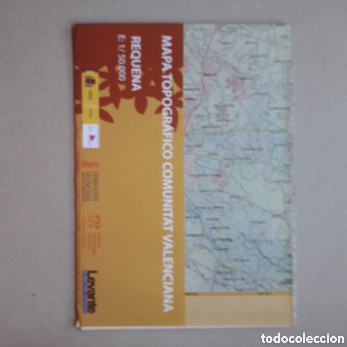 Mapas contempor&aacute;neos: REQUENA - MAPA TOPOGR&Aacute;FICO COMUNITAT VALENCIANA - EDICIONES LEVANTE - Foto 1