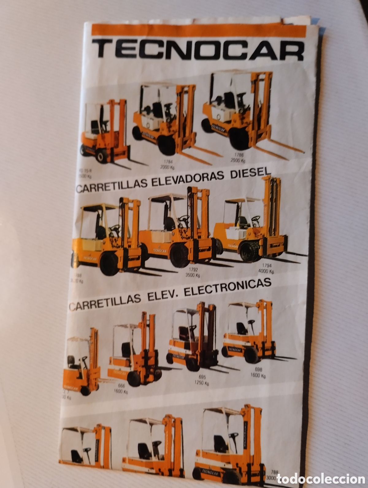 Mapas contempor&aacute;neos: CATALOGO TECNOCAR & MAPA ESPA&Ntilde;A 1987 - Foto 2
