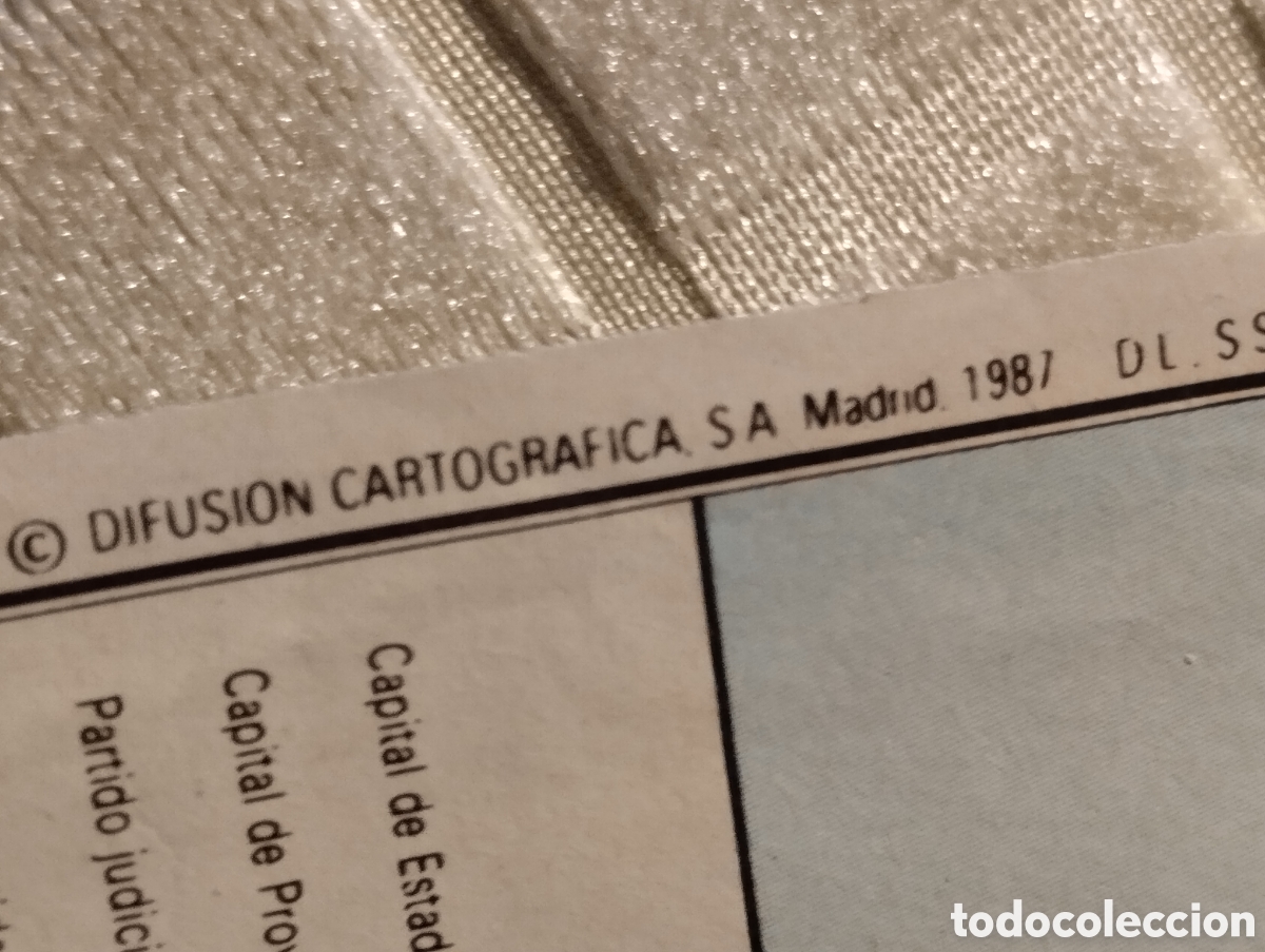 Mapas contempor&aacute;neos: CATALOGO TECNOCAR & MAPA ESPA&Ntilde;A 1987 - Foto 5