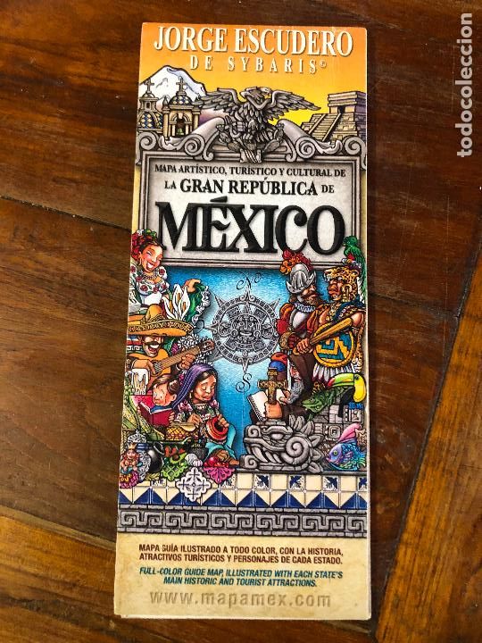 Contemporary maps: jorge escudero de sybaris, mapa de la gran republica de mexico