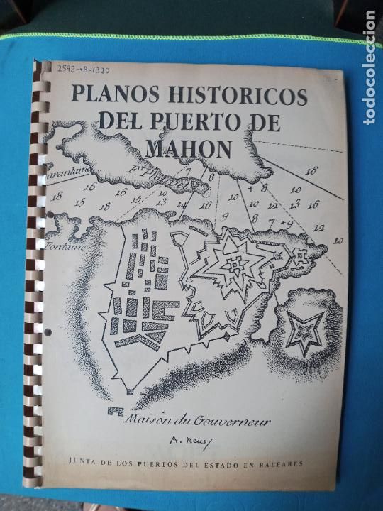 Mapas contempor&aacute;neos: Planos Historicos del Puerto de Mah&oacute;n - Foto 1
