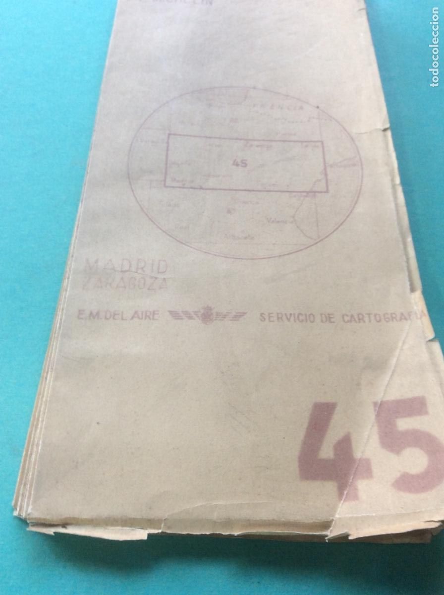 Mapas contempor&aacute;neos: MAPA EJ&Eacute;RCITO DEL AIRE SERVICIO DE CARTOGRAF&Iacute;A 45 - Foto 3
