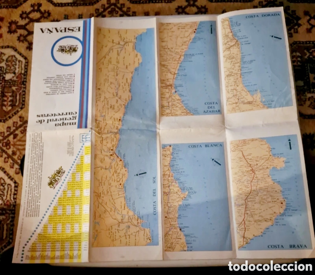 Mapas contempor&aacute;neos: Mapa General De Carreteras - Foto 1