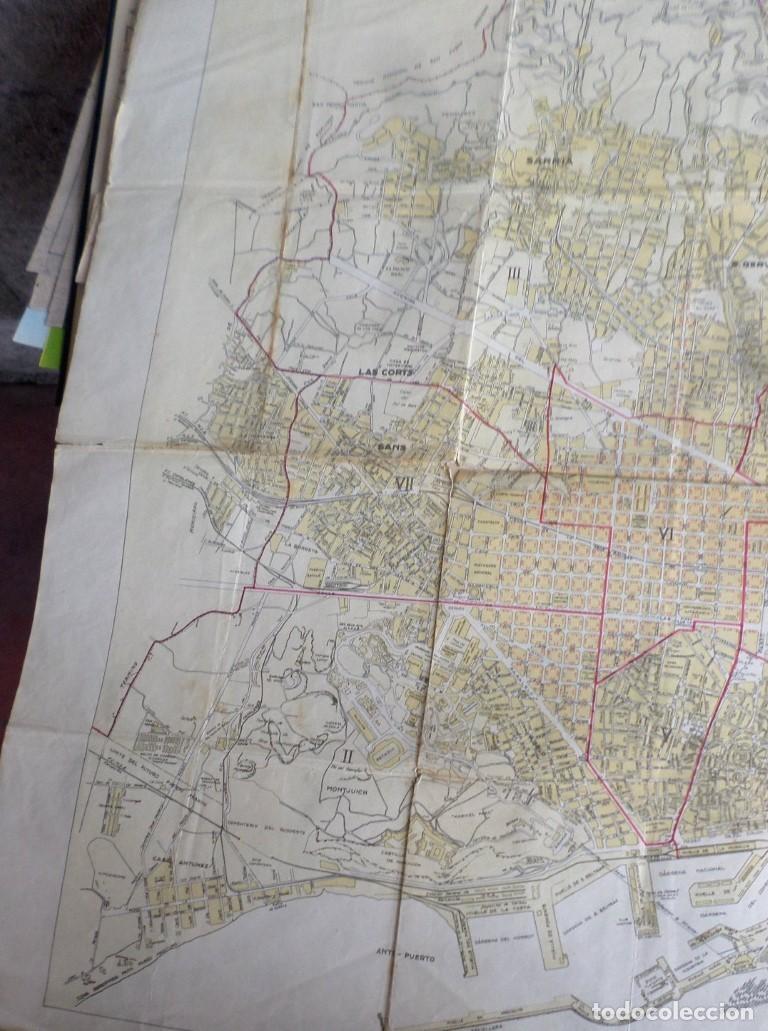 Mapas contempor&aacute;neos: PLANO BARCELONA - Ed. R&aacute;pido - Foto 6