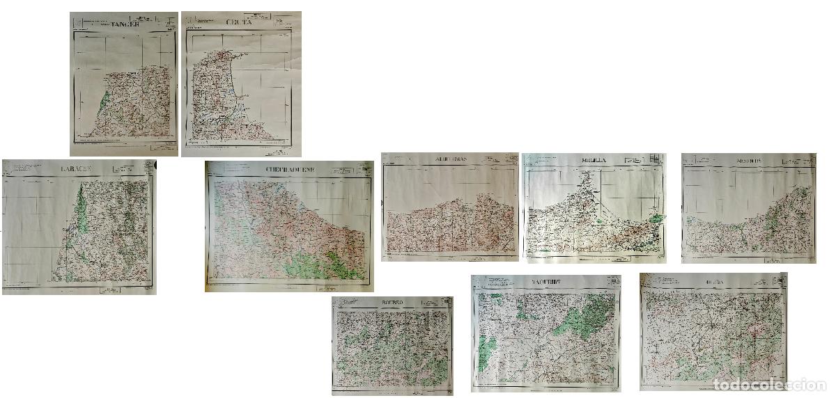 Mapas contempor&aacute;neos: MAPAS DE MARRUECOS NORTE - 10 MAPAS - Foto 7
