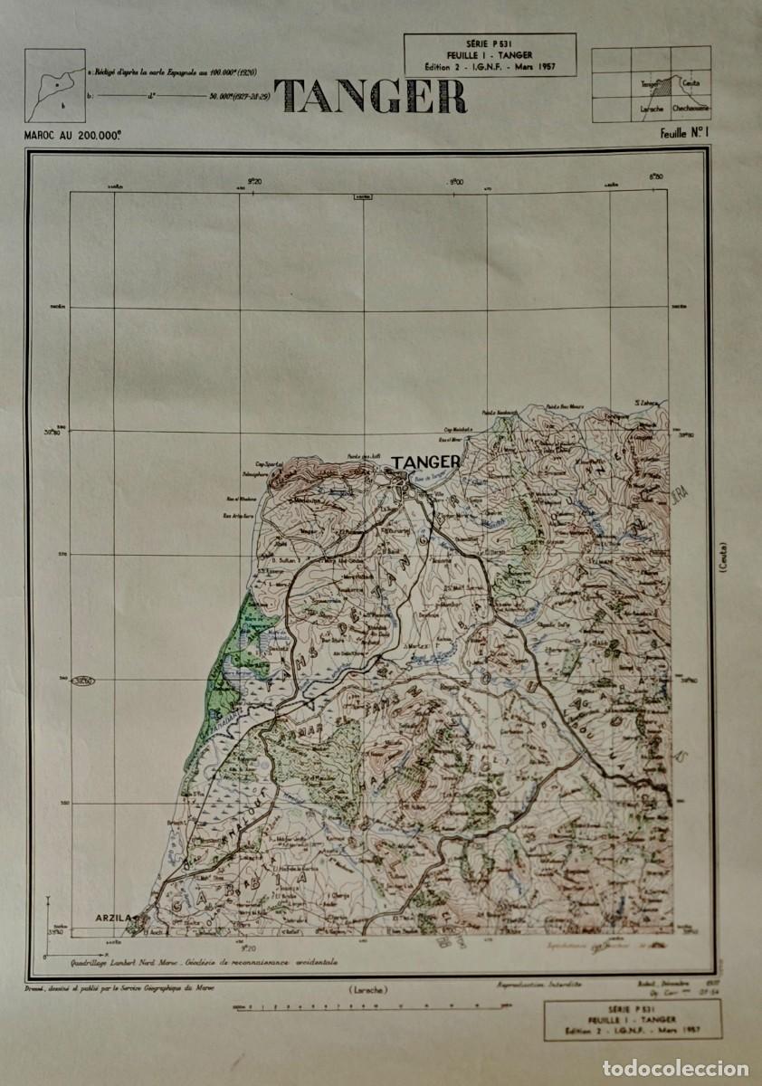 Mapas contempor&aacute;neos: MAPAS DE MARRUECOS NORTE - 10 MAPAS - Foto 2