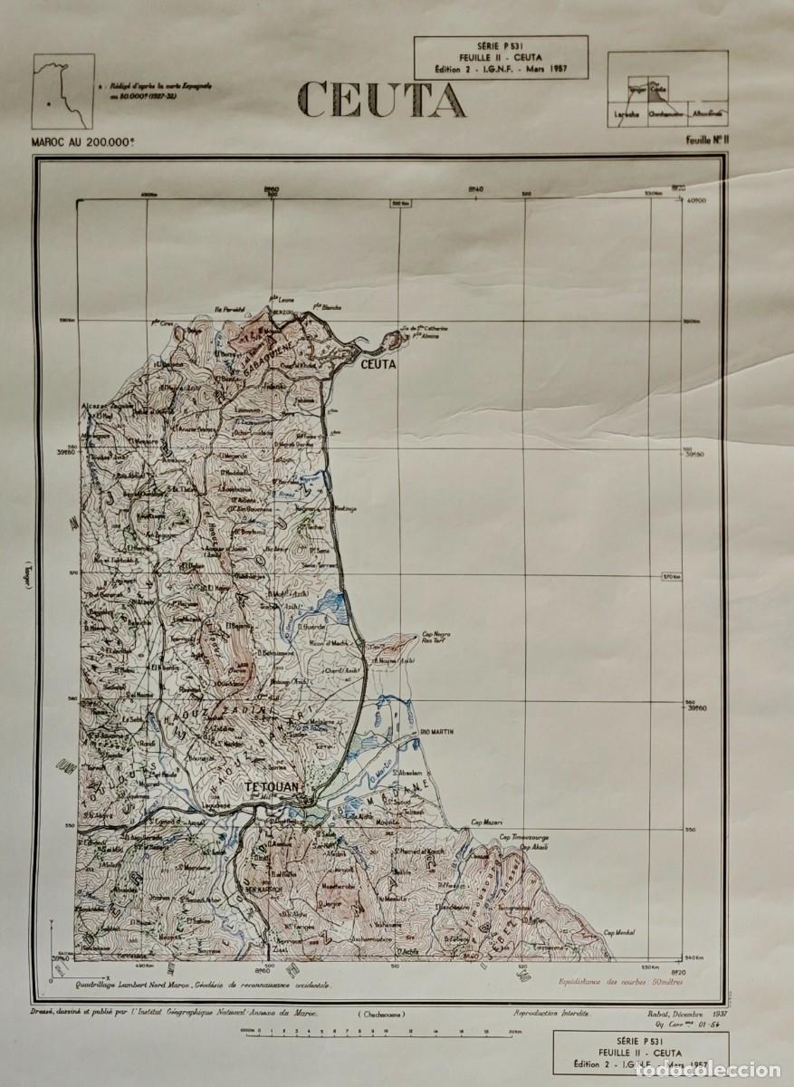 Mapas contempor&aacute;neos: MAPAS DE MARRUECOS NORTE - 10 MAPAS - Foto 3