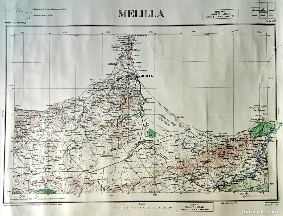 Mapas contempor&aacute;neos: MAPAS DE MARRUECOS NORTE - 10 MAPAS - Foto 5