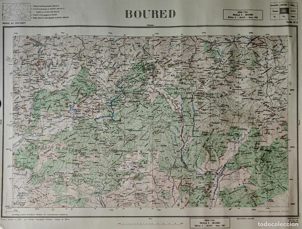 Mapas contempor&aacute;neos: MAPAS DE MARRUECOS NORTE - 10 MAPAS - Foto 10