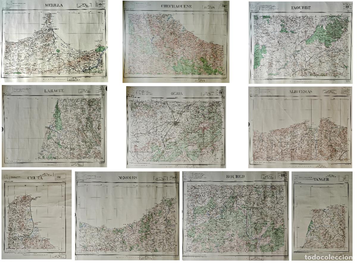 Mapas contempor&aacute;neos: MAPAS DE MARRUECOS NORTE - 10 MAPAS - Foto 1