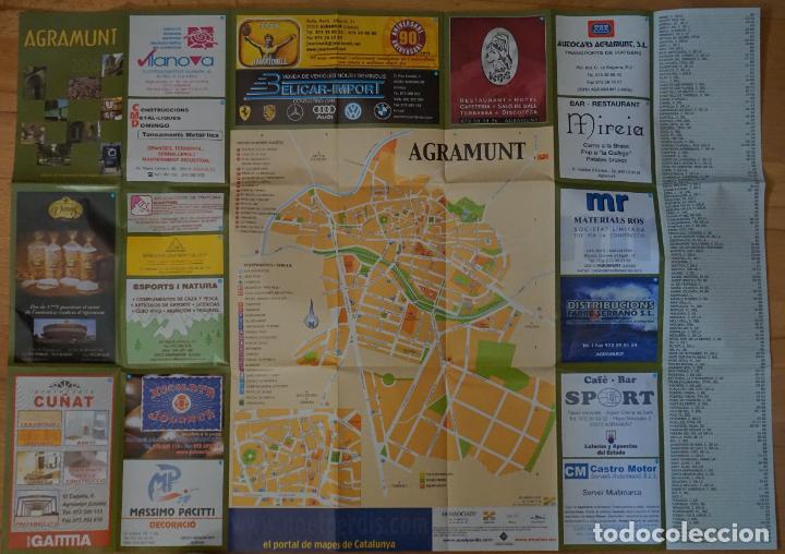 Mapas contempor&aacute;neos: Plano de Agramunt del a&ntilde;o 2005 - Foto 3