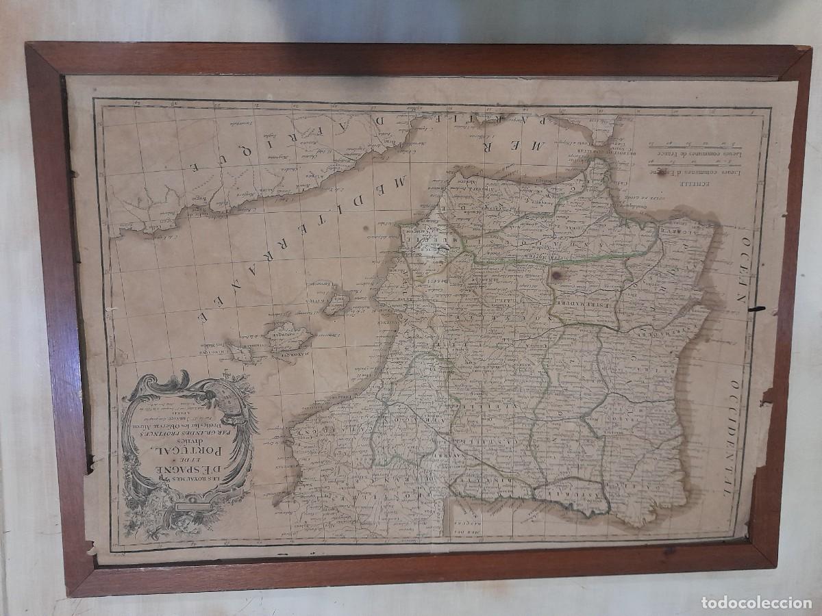 Mapas contempor&aacute;neos: MAPA ORIGINAL SIGLO XVlll - Foto 2