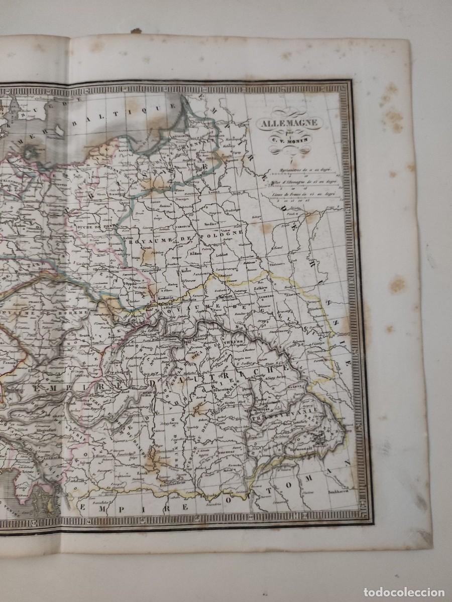 Mapas contempor&aacute;neos: Mapa Allemagne C.V. Monin. - Foto 2