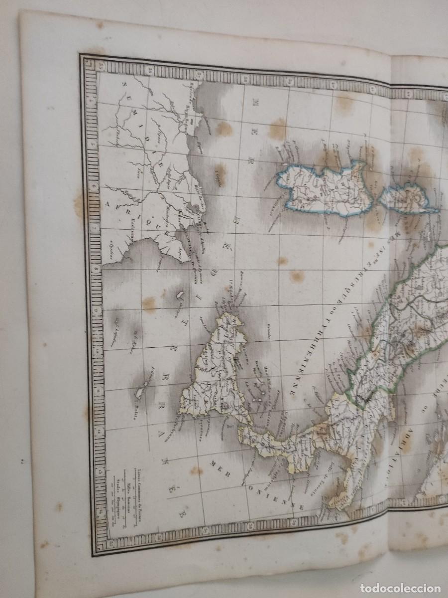 Mapas contempor&aacute;neos: Mapa Italie ancienne. C.V.Monin - Foto 3