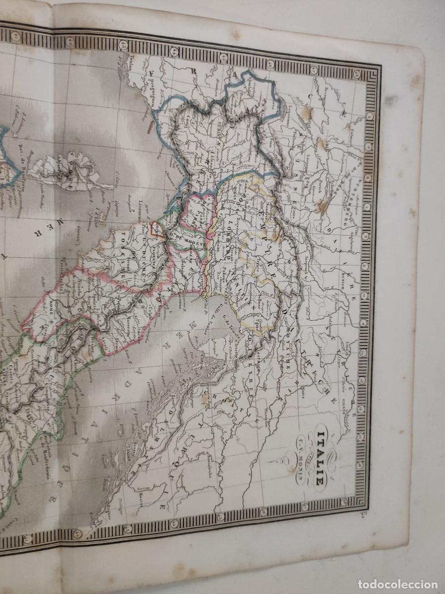 Mapas contempor&aacute;neos: Mapa Italie. C.V.Monin - Foto 2