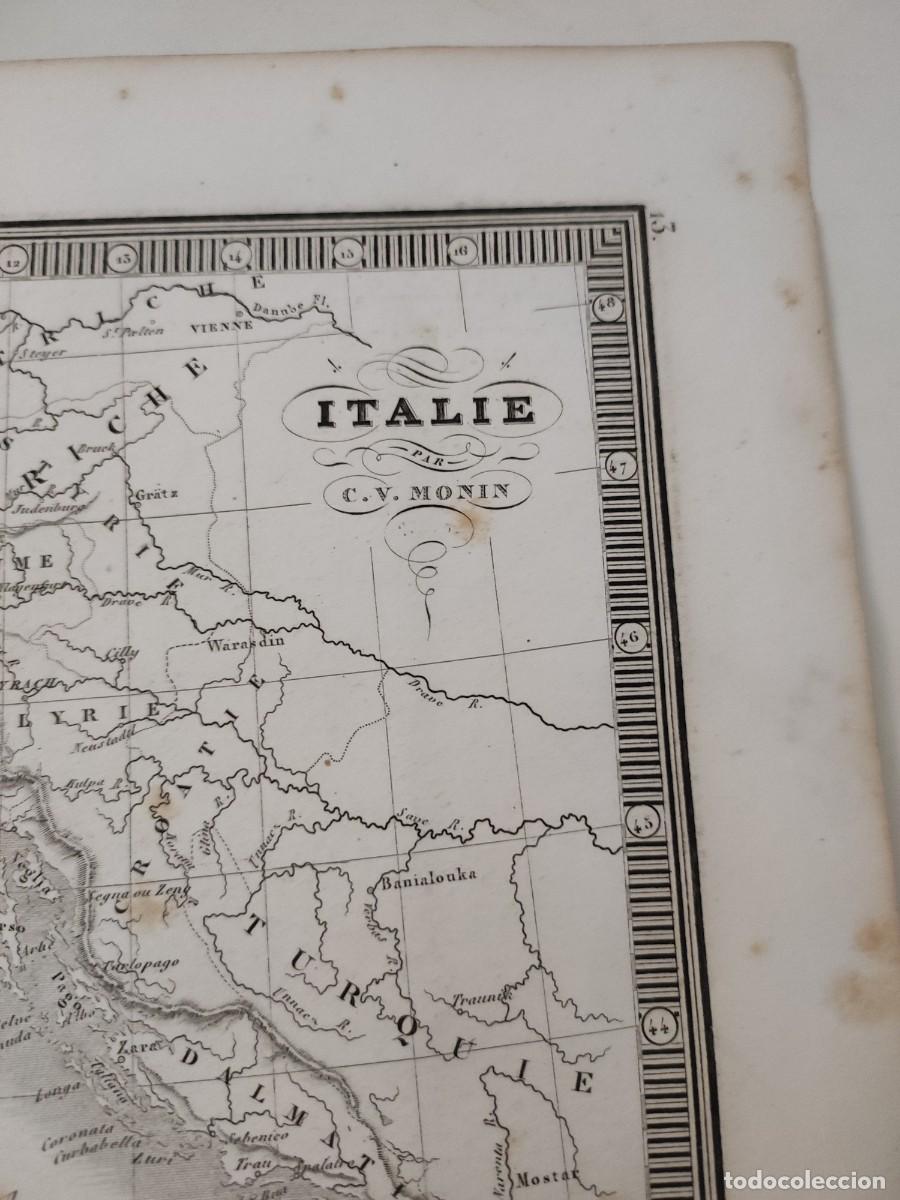 Mapas contempor&aacute;neos: Mapa Italie. C.V.Monin - Foto 4