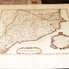 Mapas contemporáneos: (P1) 1684 MAPA DE CATALUÑA - ROBERT MORDEN - EDICION FACSIMIL NUMERADA - GRANDE